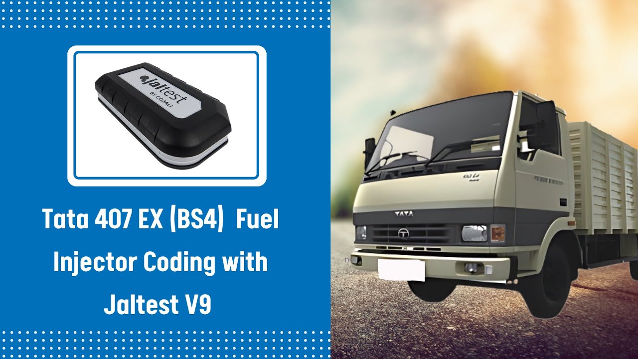 Tata 407 EX BS4 Fuel Injector Coding With Jaltest India Kit V9 YouTube cav-dpa-injector-pump-timing-ratio-explained-perkins-4-203-2-youtube