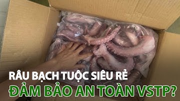 Râu bạch tuộc Nhật Bản giá siêu rẻ được bán đầy trên mạng| VTC14