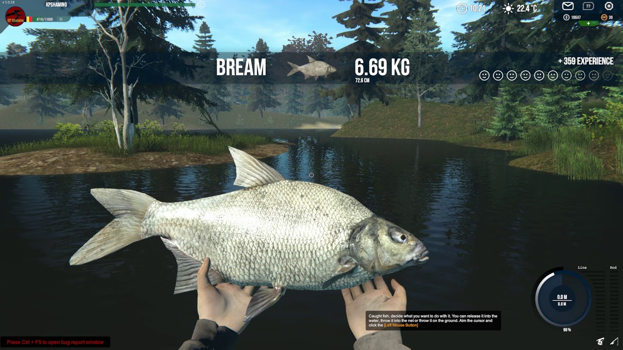 Professional Fishing Game, Enchanted Rivers, Chub, Tench, Bream, Silver  Carp, Zander Guide Part 6 