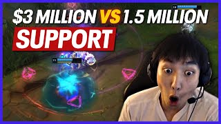 $1.5M SUPPORT VS $3M SUPPORT, THE C9 VS TSM REVIEW | Doublelift screenshot 4