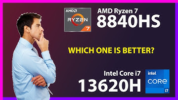 AMD Ryzen 7 8840HS vs INTEL Core i7 13620H Technical Comparison