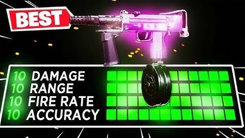 Best Mac-10 Class Setup for Warzone/Modern Warfare/Cold War