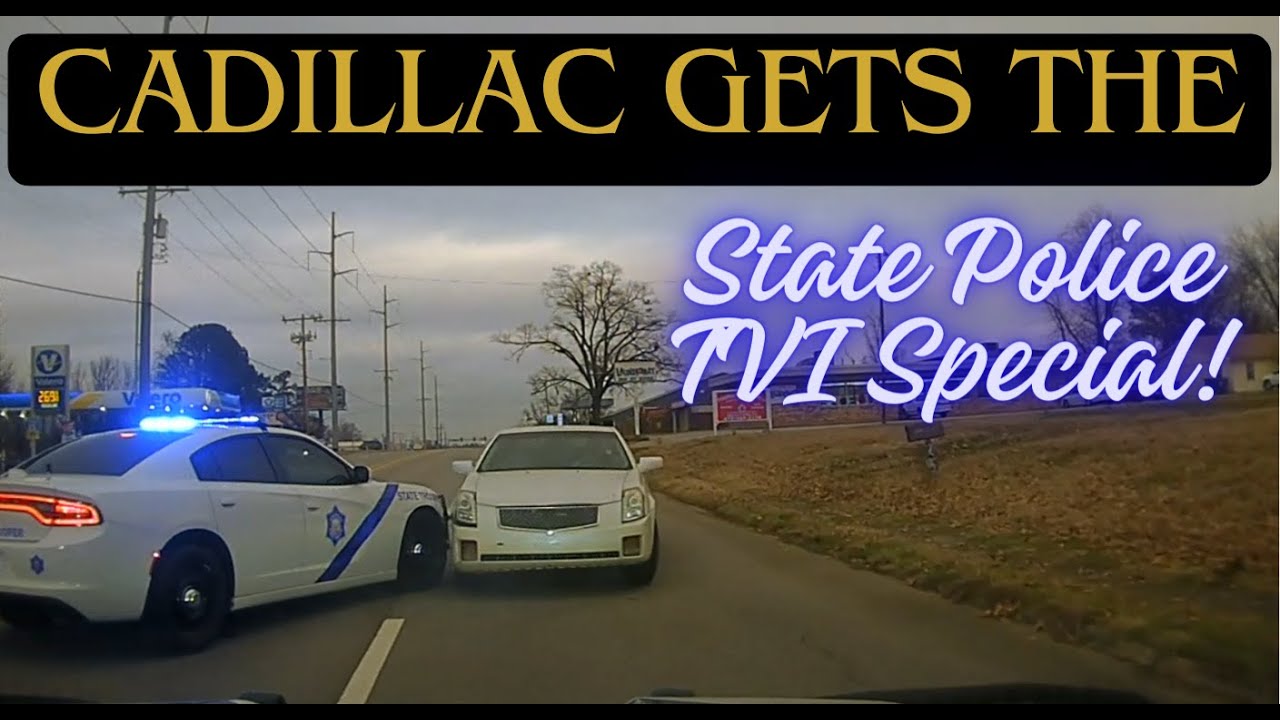 Driver in Cadillac not happy with TVI / PIT Maneuver by Arkansas State ...