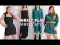 THRIFT FLIP NO SEW | 2 dresses to 4 pieces- bc more clothes is always a better idea