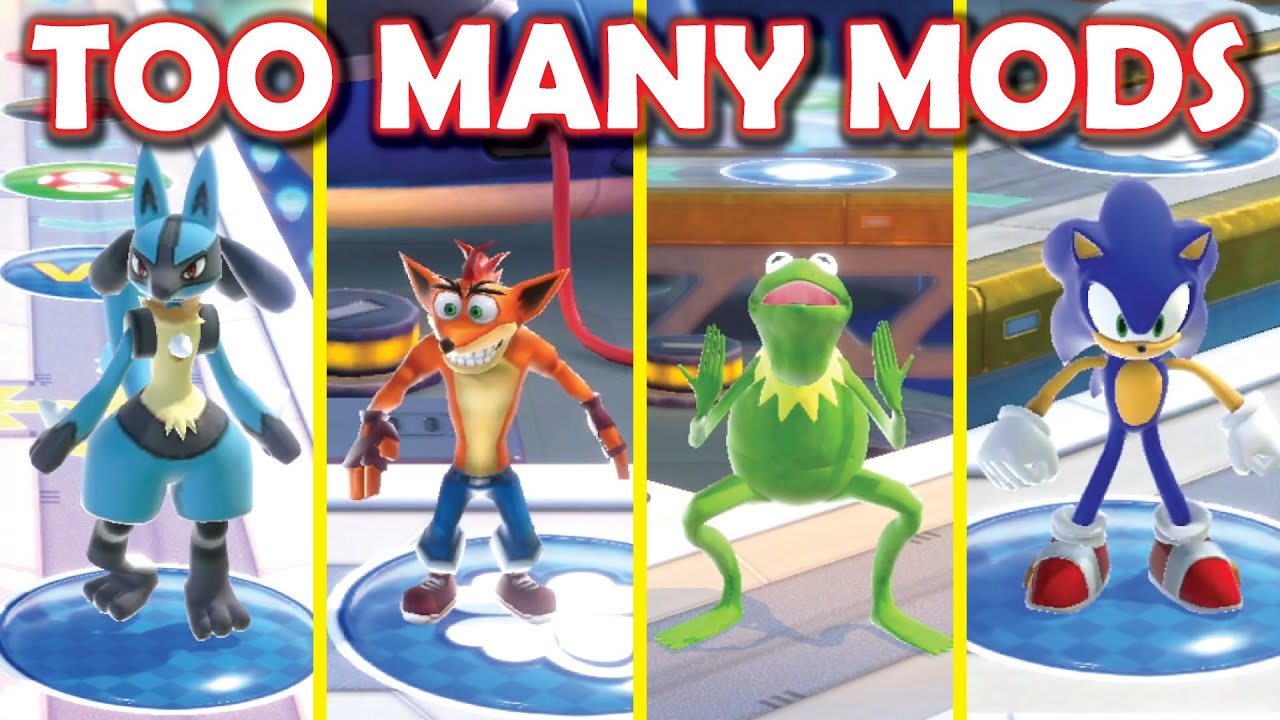 Mario Party but there's too many mods