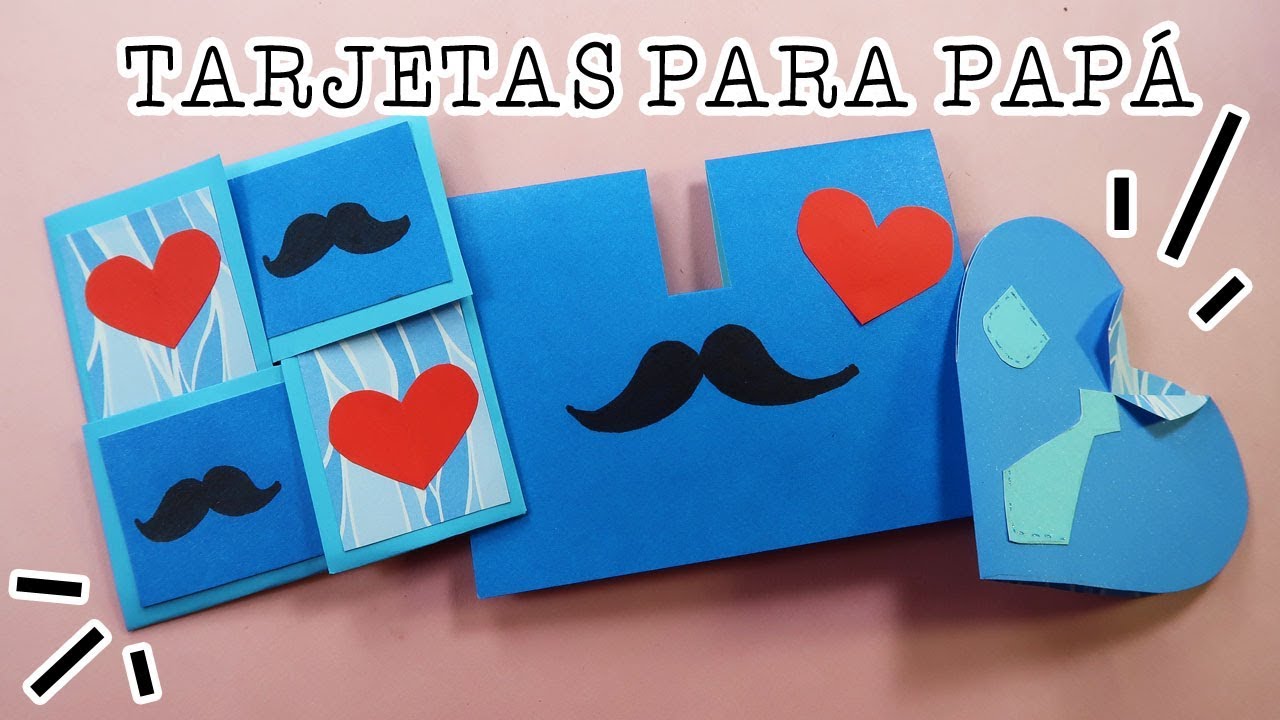 Tarjetas Super fáciles para PAPÁ!!! - DIY - Easy Father's Day Cards -  thptnganamst.edu.vn