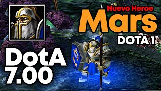 Nuevo Héroe - DOTA 7.00 Allstars | MARS en DotA 1 (+1 Heroe y +6 Items )