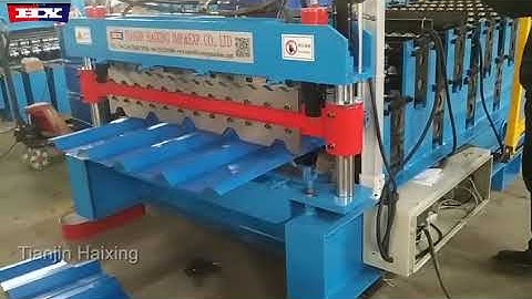 double layer roll forming machine,galvanized roof panel roll forming machine,corrugated roof machine