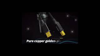 YYTCG HIFI USB OCC Cable USB Type A to B USB Cable 6N DAC A-C