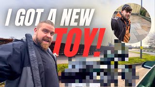 The Big Journey: Picking Up My New Toy and Patio Progress\