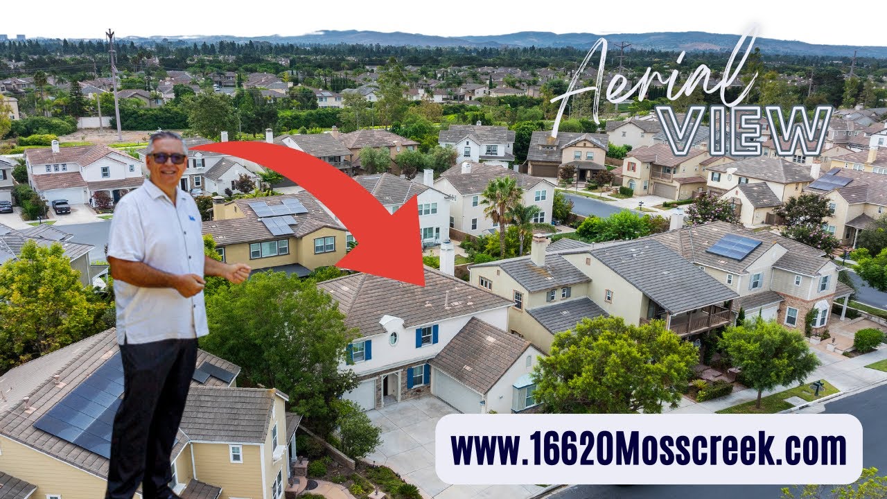 16620 Mosscreek St, Tustin, CA | Home for Sale | Aerial View