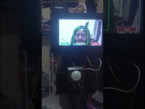 Smart attendance made simple with Face Recognition, Raspberry Pi, PIR sensors, and servo movement.