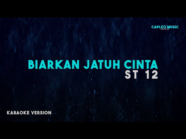 ST 12 – Biarkan Jatuh Cinta (Karaoke Version) class=