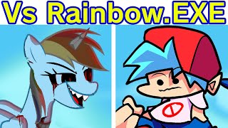 Friday Night Funkin' Vs Rainbow.EXE Semana Completa + Escenas (My Little Pony/Rainbow Dash)