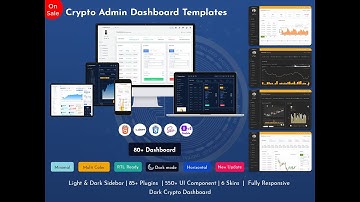 Responsive Crypto Admin Templates