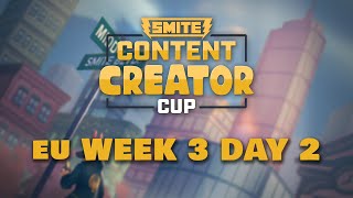 SMITE Content Creator Cup - EU Week 3 Day 2