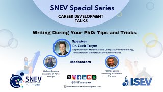 SNEV Special Series: Writing During Your PhD