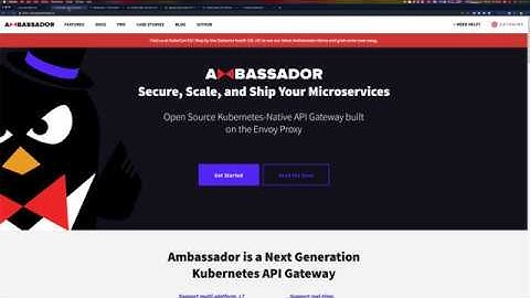 Consul Service Mesh with Ambassador