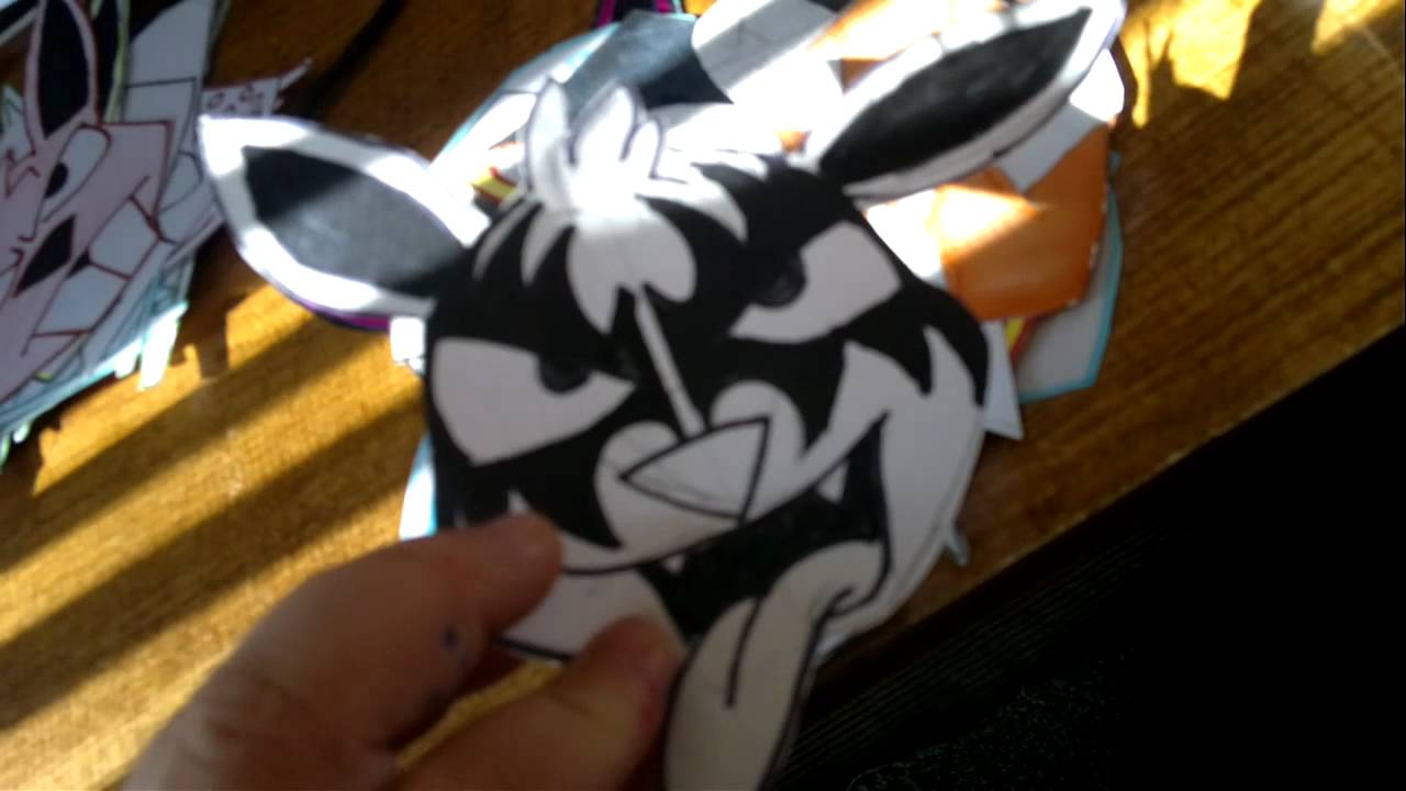 New graffiti characters stickers