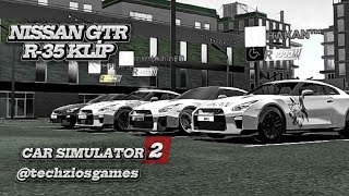 Nissan Gtr R-35 Kli̇p- Car Si̇m2 Edit