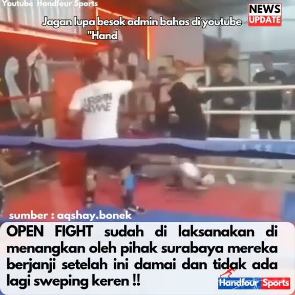 Open Fight BONEK VS PERSIB FANS