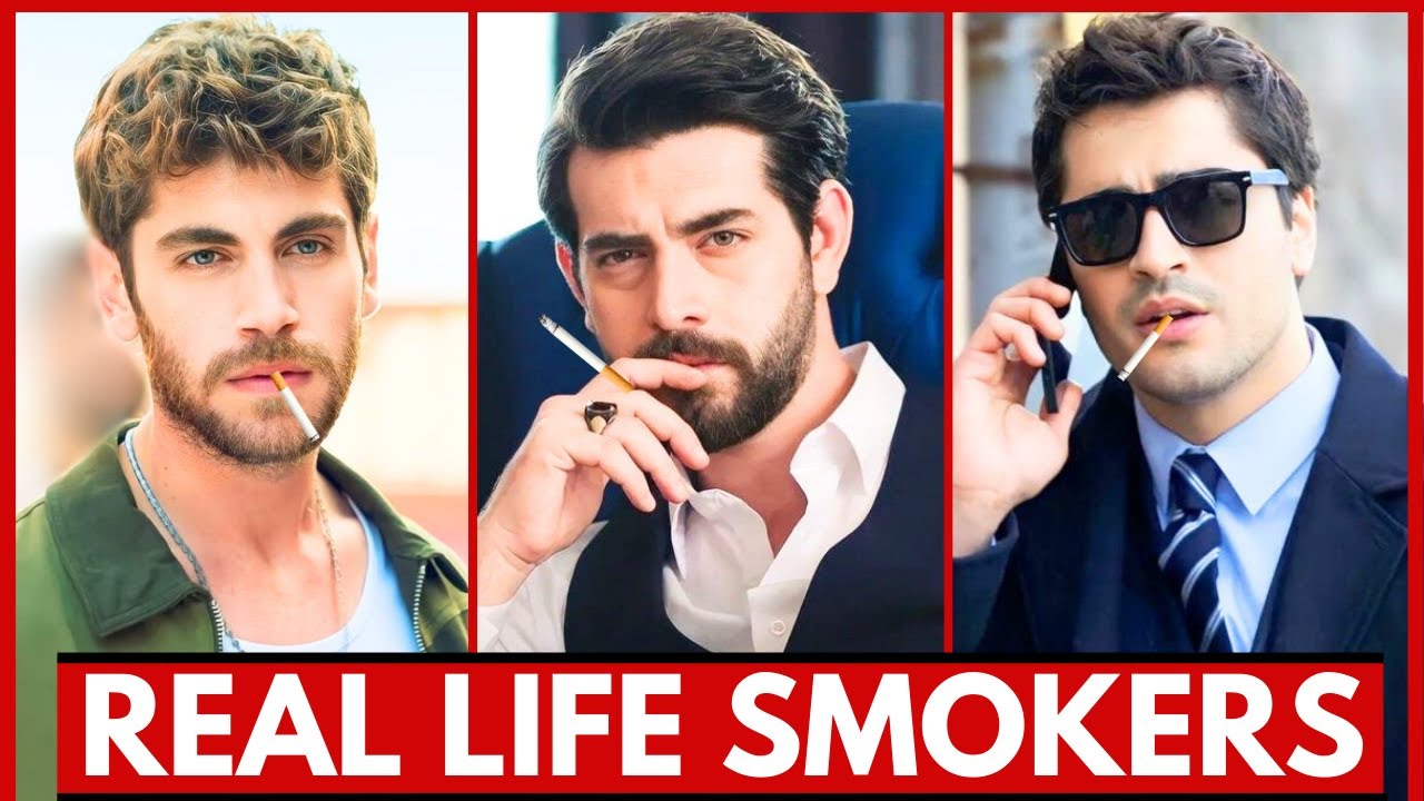 Famous Turkish Actors Smoking in Real Life | Most Handsome Turkish Actors  2024