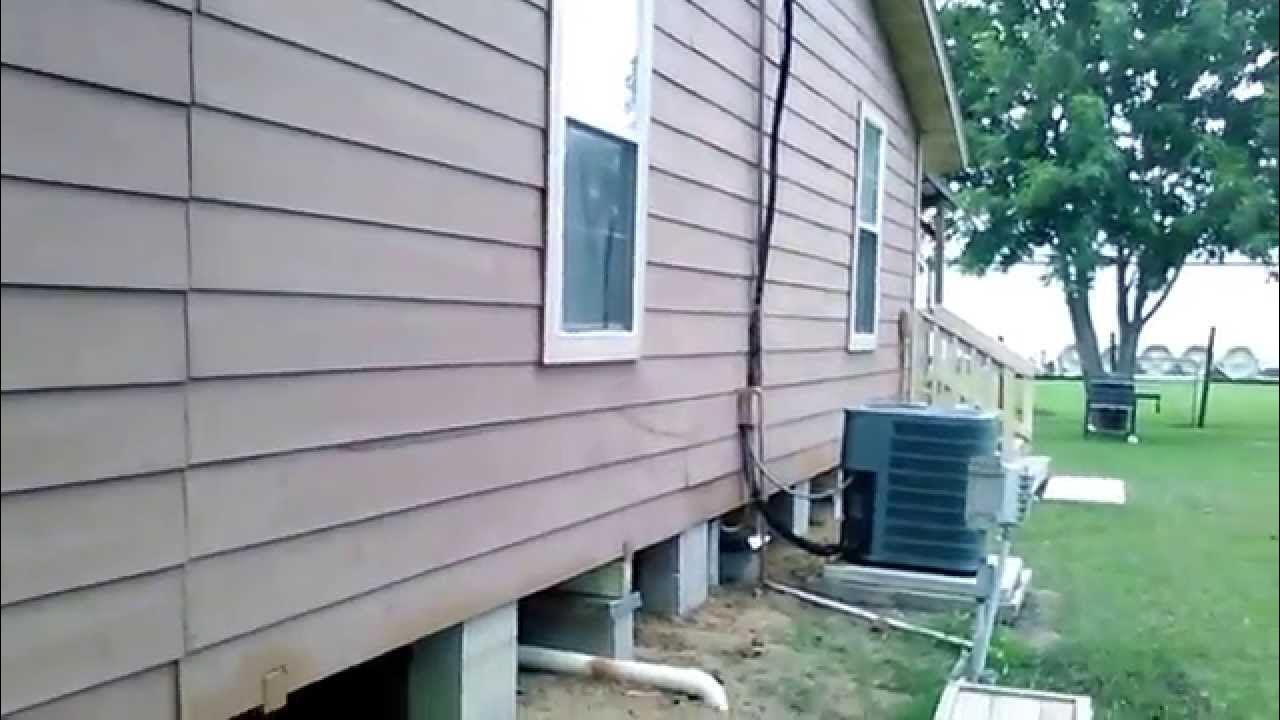 HOUSE LEVELING(BLOCK AND BASE) ALVIN,TEXAS YouTube