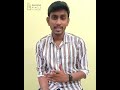 Daksith Testimonial - First Batch
