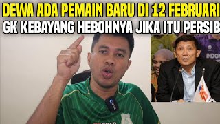 Gak Kebayang Kalo Persib Umumkan Pemain Kayak Dewa