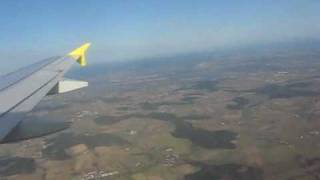 Anflug und Landung am Flughafen München