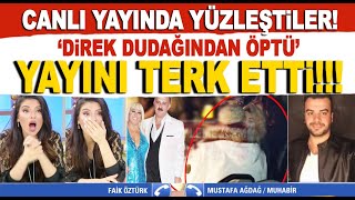 Faik Öztürk ve muhabirimiz Mustafa Ağdağ canlı yayında yüzleşti!!!