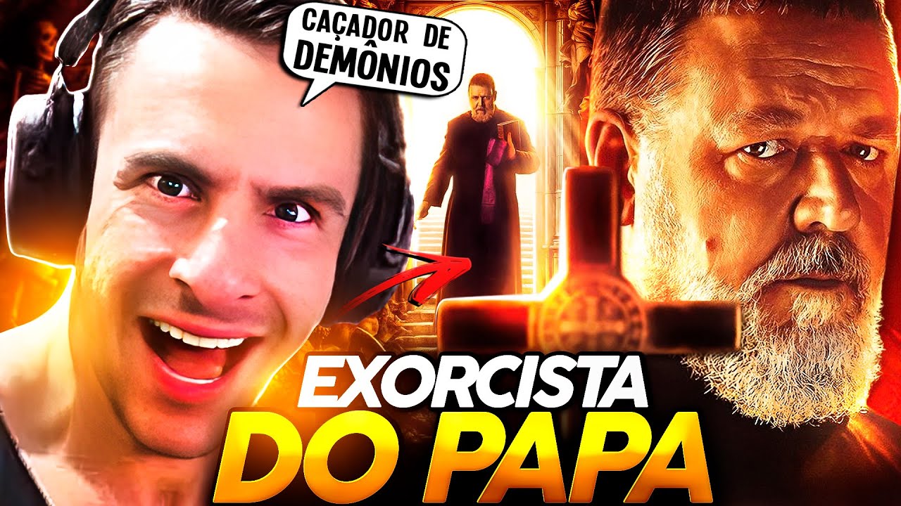 SUPER XANDÃO ASSISTINDO O EXORCISTA DO PAPA!