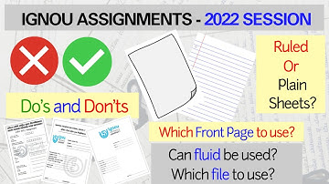 IGNOU Assignment कैसे बनाएं?| Do