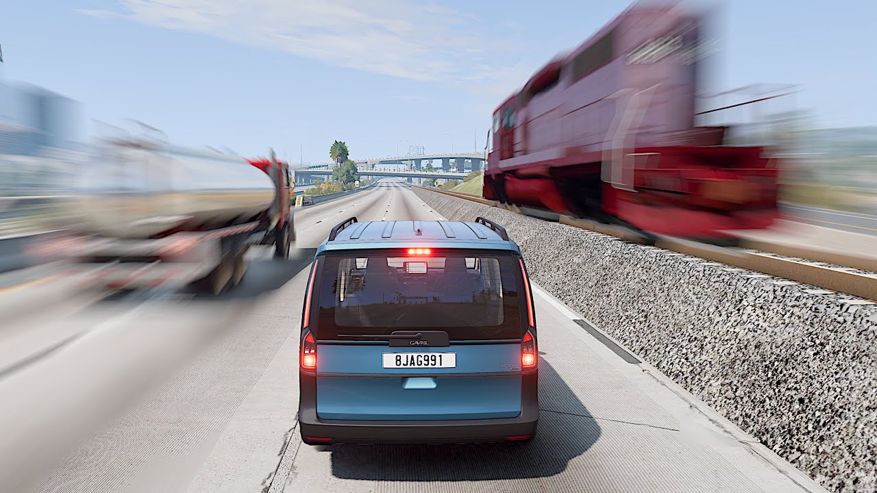 beamng but all traffic is 666666% faster