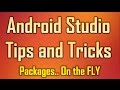 Android Studio Tips and Tricks 6 - Import and Optimize unused packages on the fly