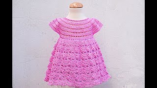 Crochet dress for a very easy girl Majovelcrochet screenshot 4