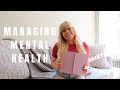 How to Take Care of Your Mental Health I My Daily Checklist for Depression + Anxiety