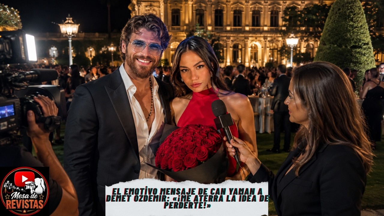 Can Yaman y Demet Özdemir: el mensaje que encendió rumores