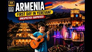 🇦🇲 Armenia Travel Vlog | Day 1 in Yerevan | Hidden Gems, Amazing Food & Unexpected Surprises