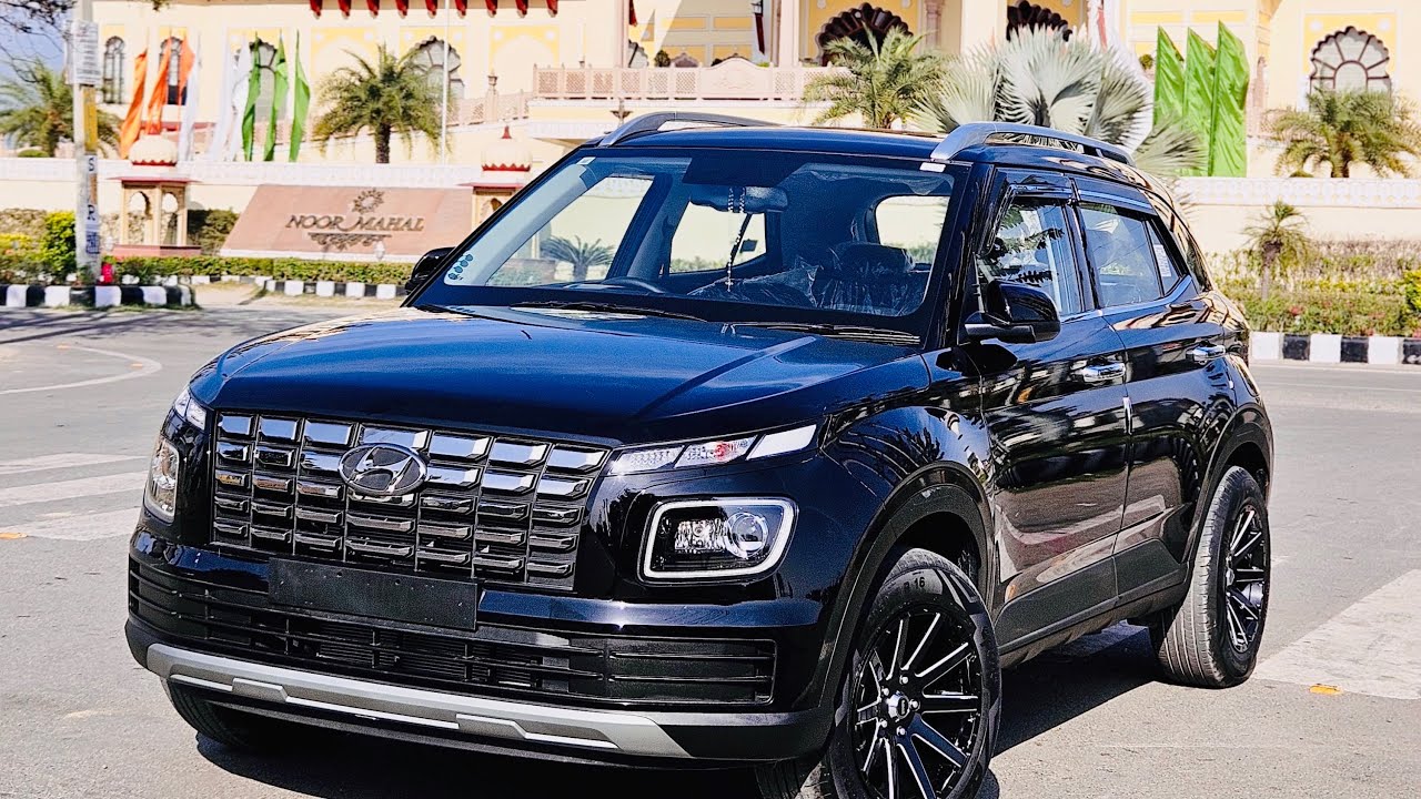 Venue Sx Modified Alloy Wheels 2024 All Black YouTube