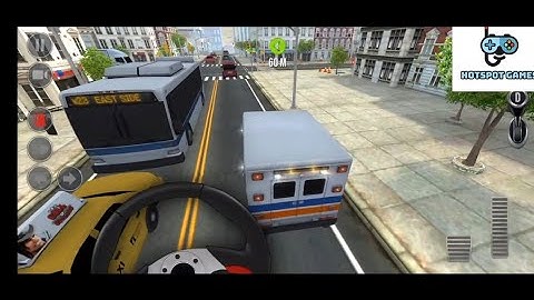 Ambulance City Driving 3D #Level 2. - Android gameplay HD video 2020.