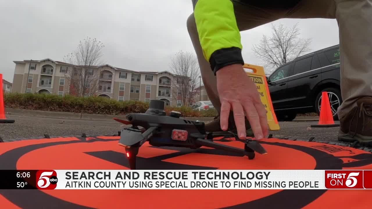 Law enforcement turning to special drones to find missing person - YouTube
