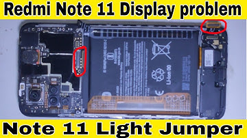 Redmi Note 11 Display Light || Note 11 Lcd light problem || Redmi phone Display problem #redminote11