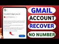 Google Account Recovery Without Phone Number | how to recover gmail account | same Gmail otp problem