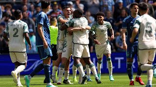 GOAL | Eric Miller scores his first-ever MLS goal to tie the game against SKC