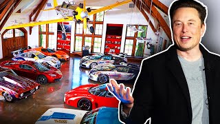 Inside Elon Musk's Expensive Car Collection