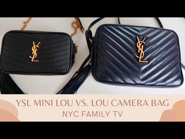Loulou Mini Monogram Ysl Quilt Calf Camera Bag