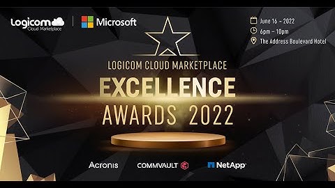 Logicom Cloud Marketplace Excellence Awards 2022