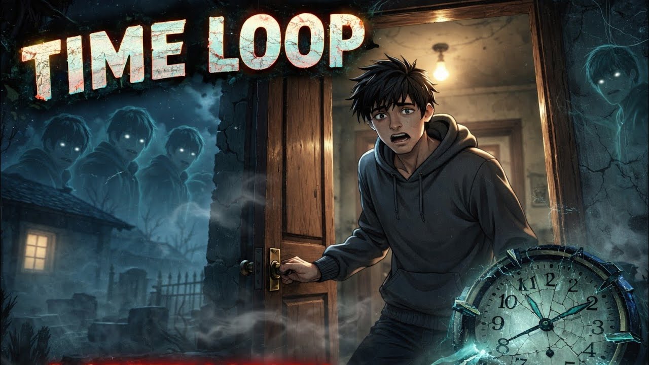 Time loop | horror story | cartoon video
