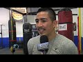 Leo Santa Cruz gives his prediction on Donaire-Rigondeaux, Garcia-Judah and Mayweather-Guerrero